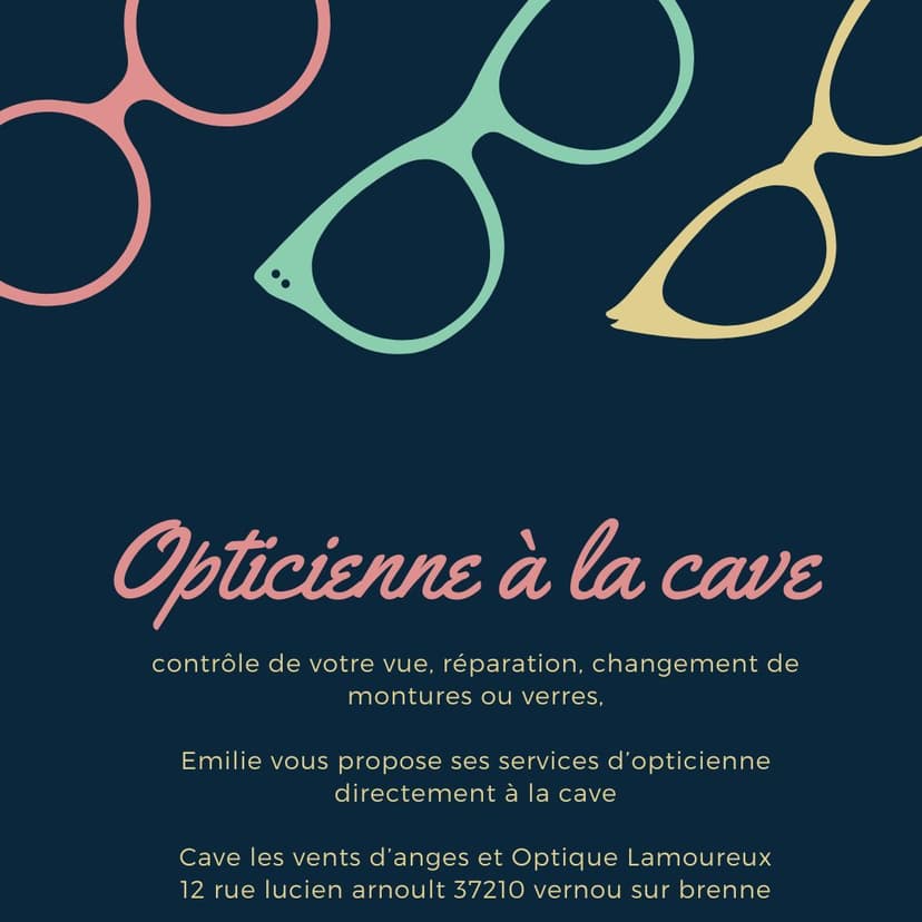 Opticienne à la cave